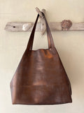 Shopping Bag / Cobre Plata / Liso