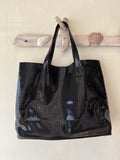 City Bag / Negro Brillante