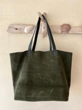 Shopping Bag / Gamuza Verde
