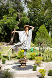 Caftan Rayas Gris