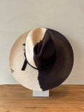 Custom Hat Boho Chic Bicolor Negro