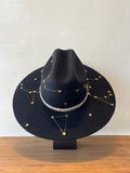 Sombrero  Negro Constelaciónes